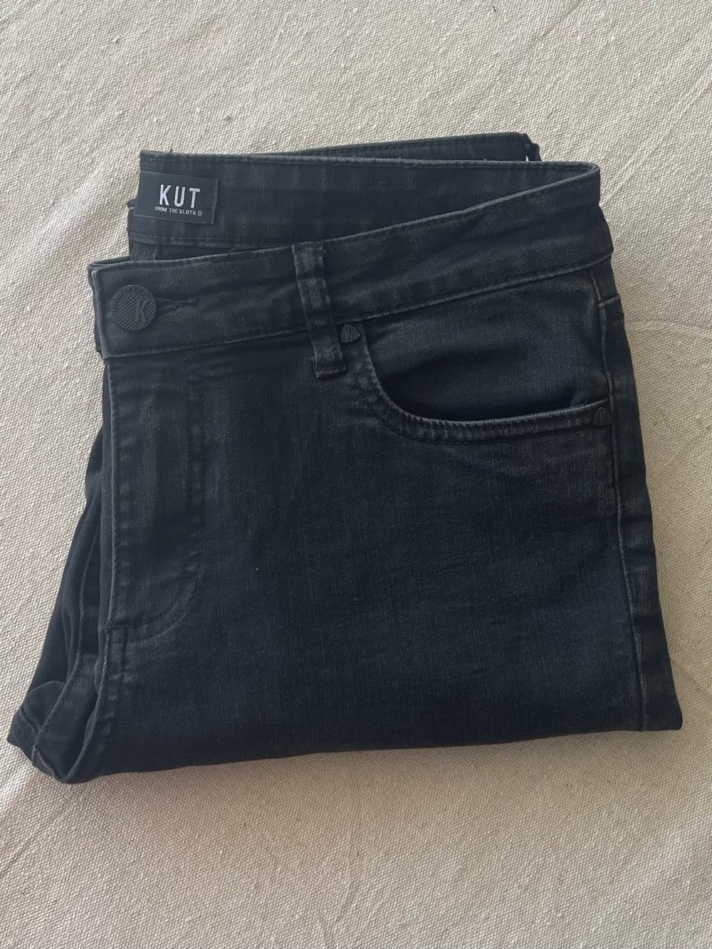 Kut from the Kloth Black Diana Skinny Jeans - Picture 9 of 15